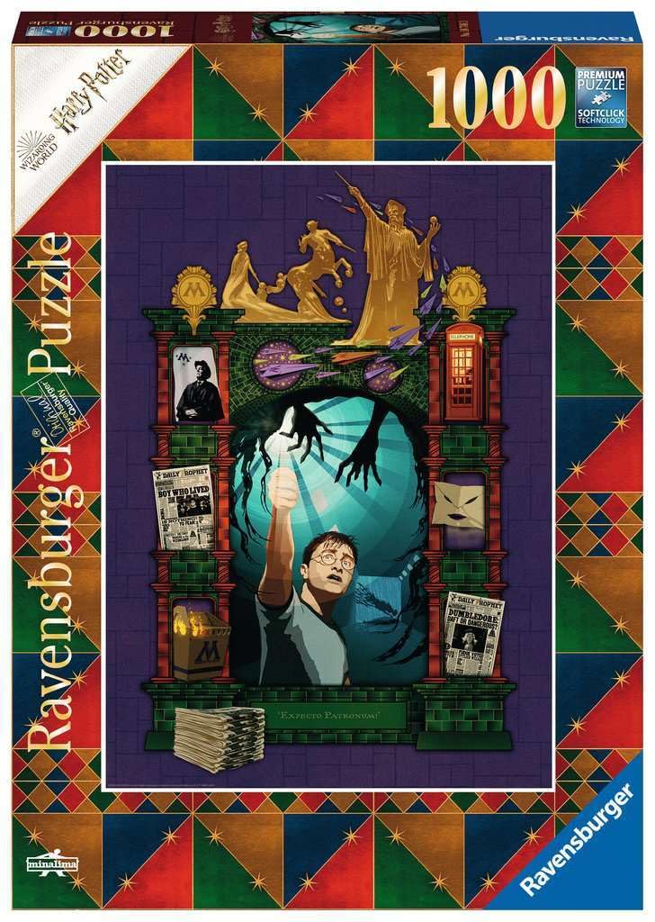 Rompecabezas Ravensburger Harry Potter 1000 Piezas - Venta Internacional.