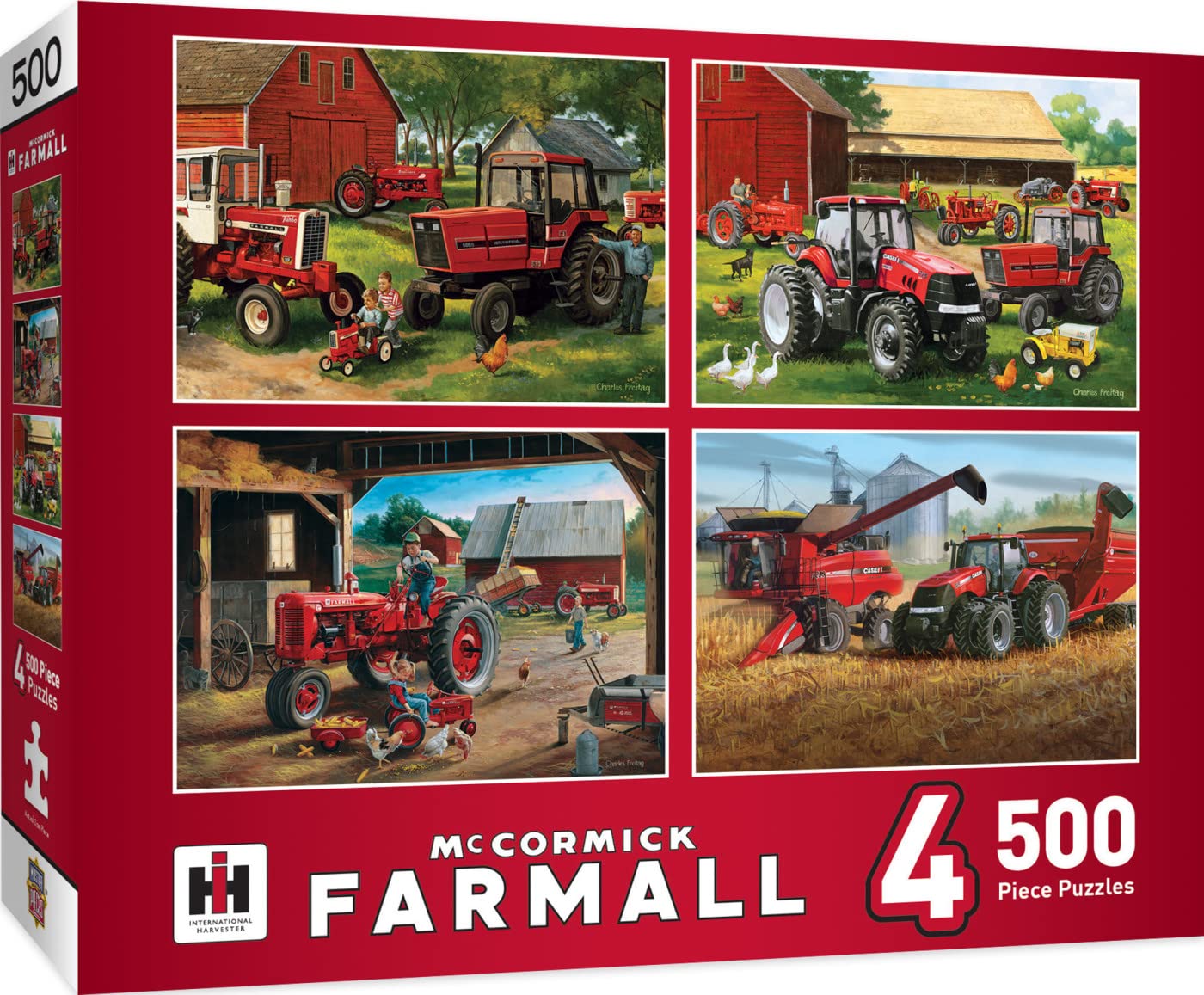 Foto 2 pulgar | Rompecabezas Masterpieces Farmall, Paquete De 4, 2000 Piezas - Venta Internacional.