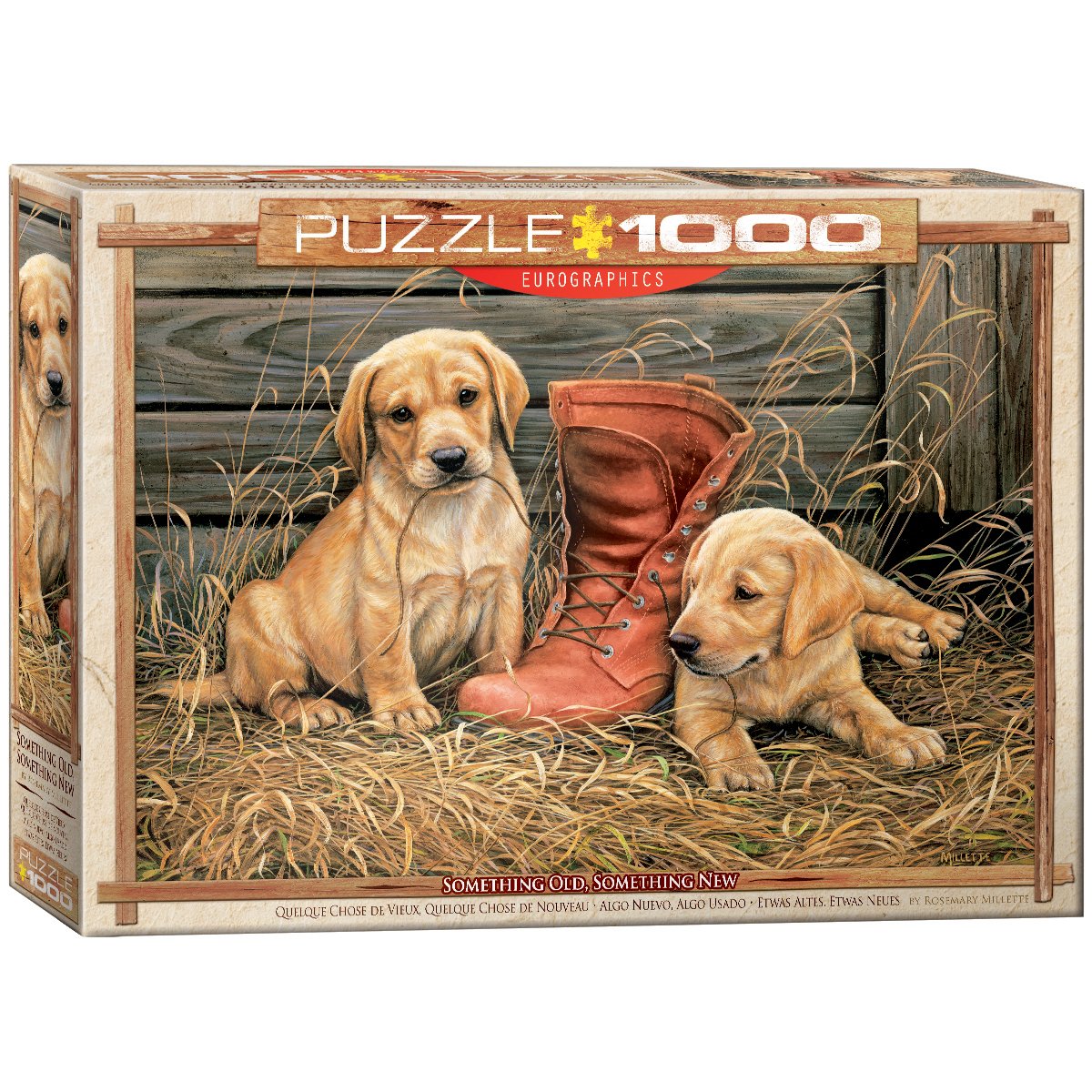 Puzzle Eurographics Eurhr Algo Viejo Algo Nuevo 1000p - Venta Internacional.