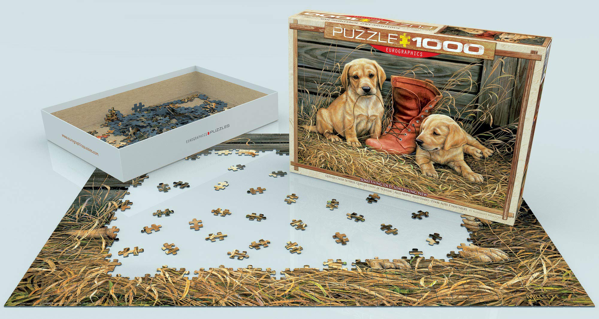 Foto 3 | Puzzle Eurographics Eurhr Algo Viejo Algo Nuevo 1000p - Venta Internacional.