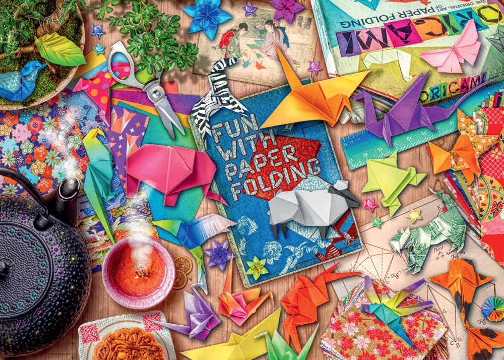 Foto 4 pulgar | Rompecabezas Ravensburger Aimee Stewart Origami Meditations - Venta Internacional.