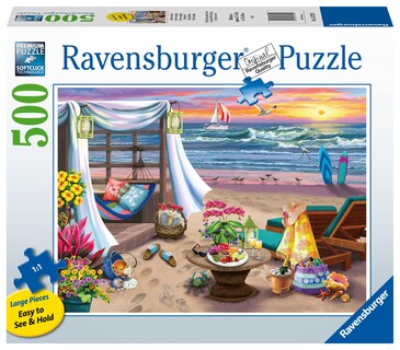 Foto 2 | Puzle Ravensburger Cabana Retreat De 500 Piezas Con Softclick - Venta Internacional.