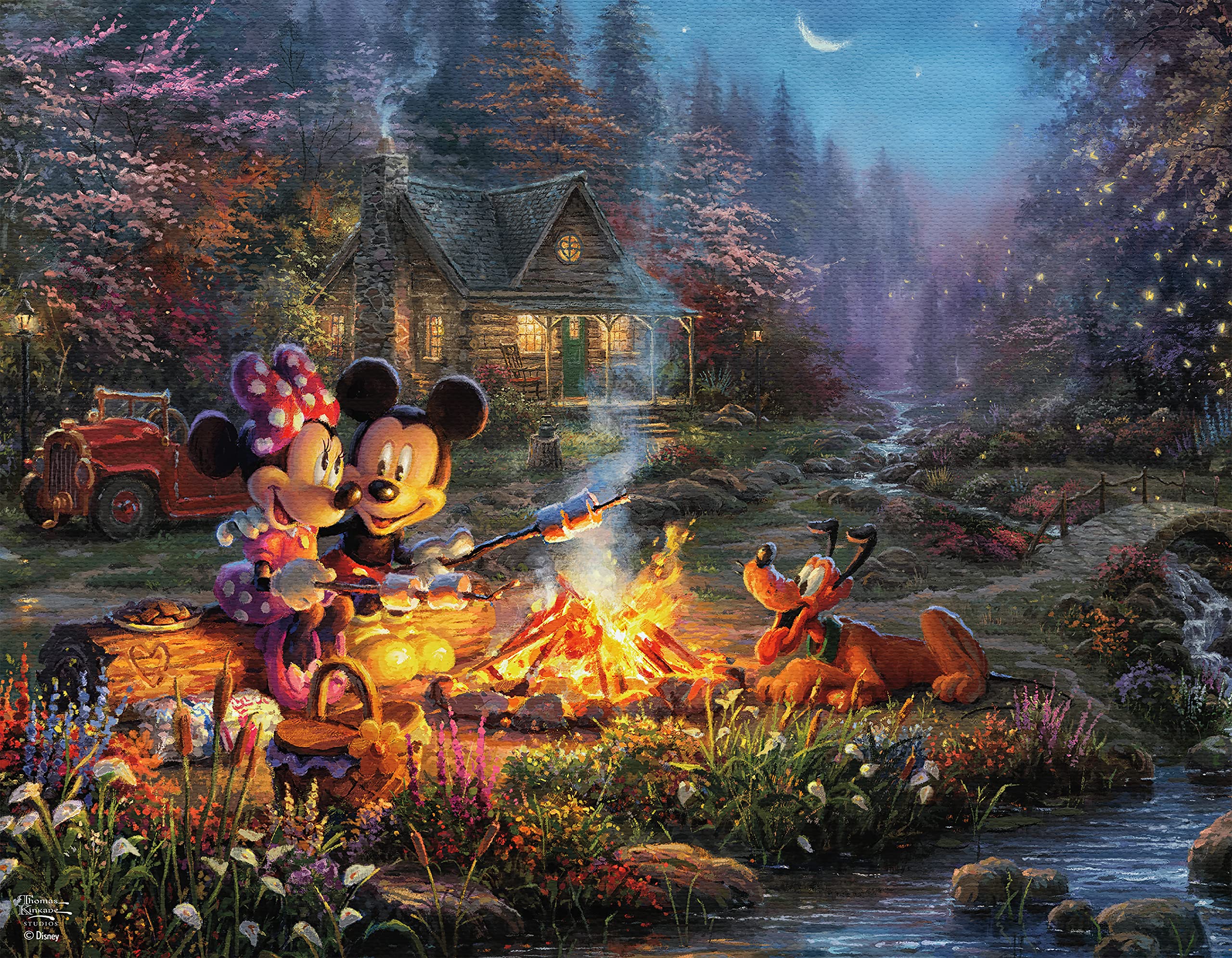 Foto 5 pulgar | Rompecabezas Ceaco 4 En 1 Thomas Kinkade Disney Dreams - Venta Internacional.