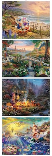 Foto 7 | Rompecabezas Ceaco 4 En 1 Thomas Kinkade Disney Dreams - Venta Internacional.