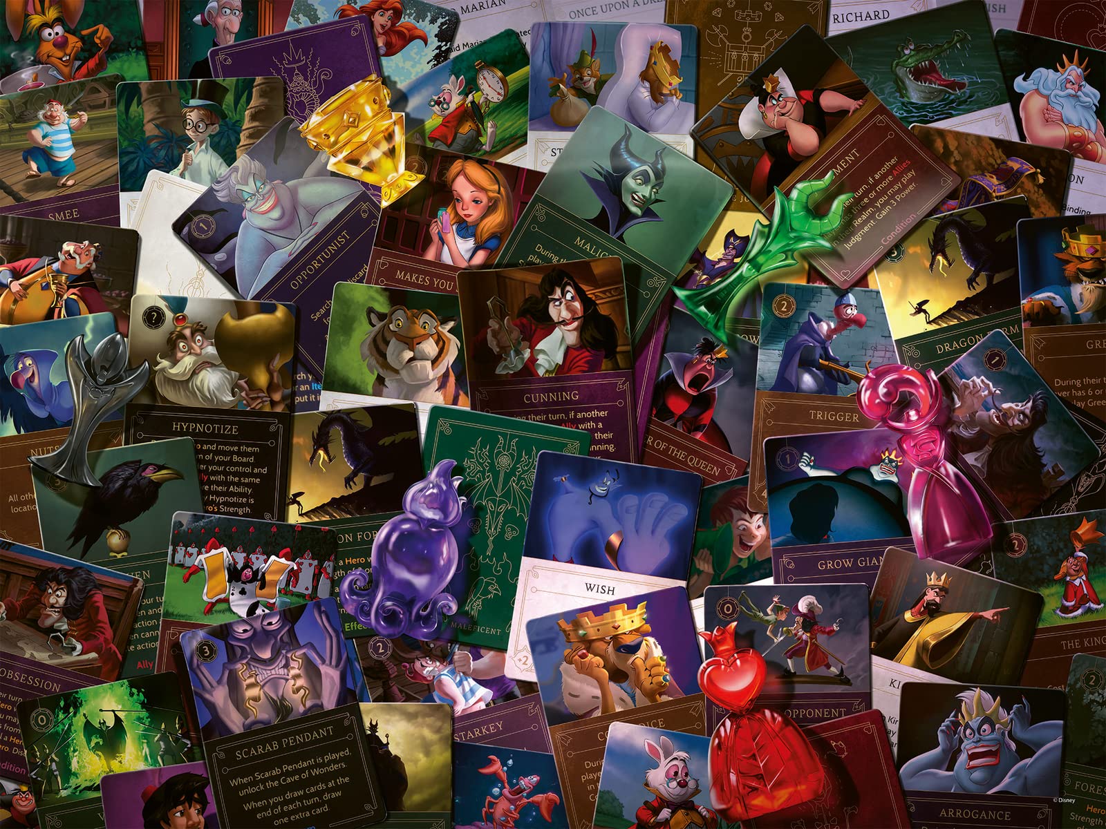 Rompecabezas Ravensburger Disney Villainous 2000 Piezas - Venta Internacional.