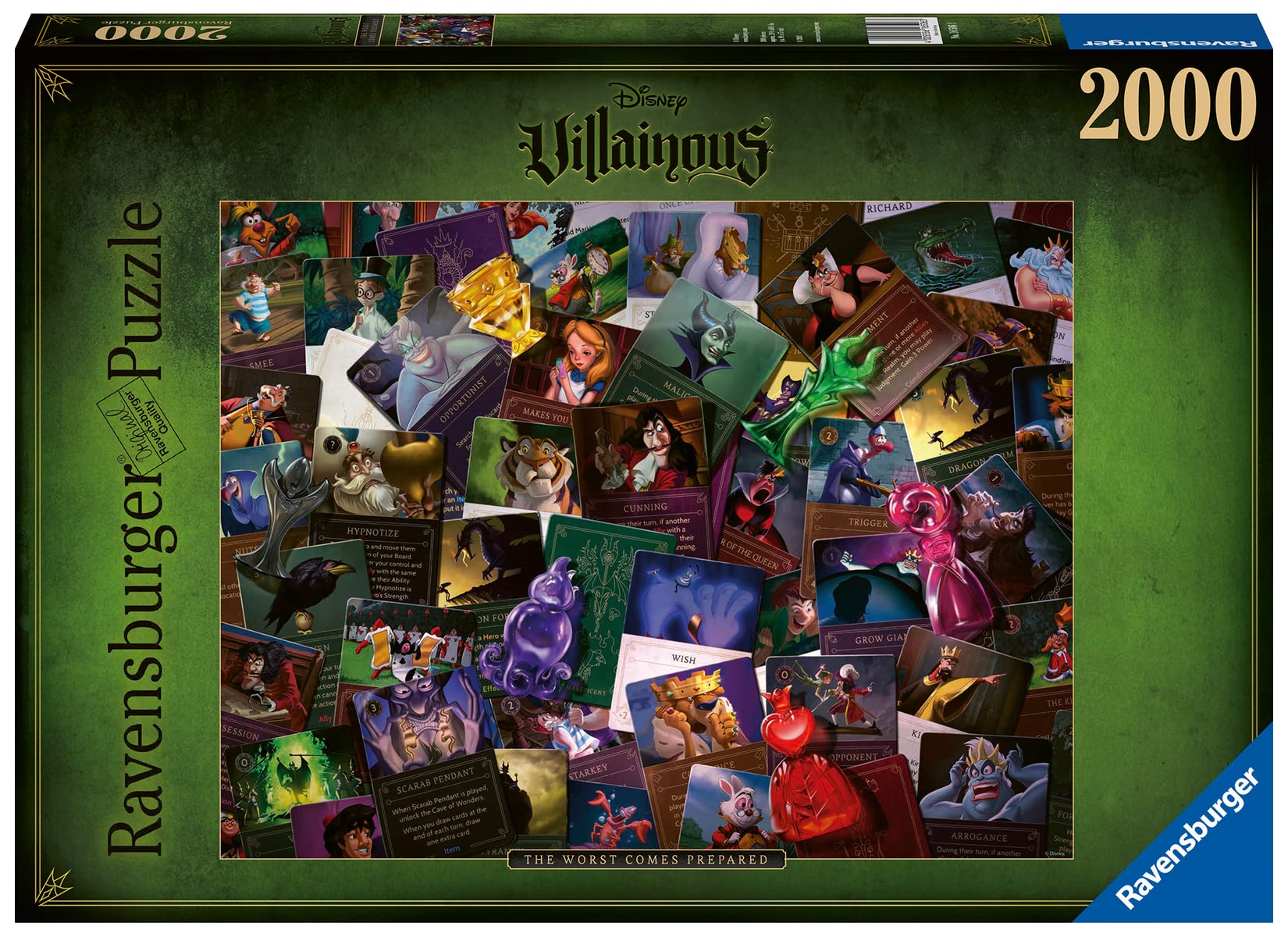 Foto 3 pulgar | Rompecabezas Ravensburger Disney Villainous 2000 Piezas - Venta Internacional.