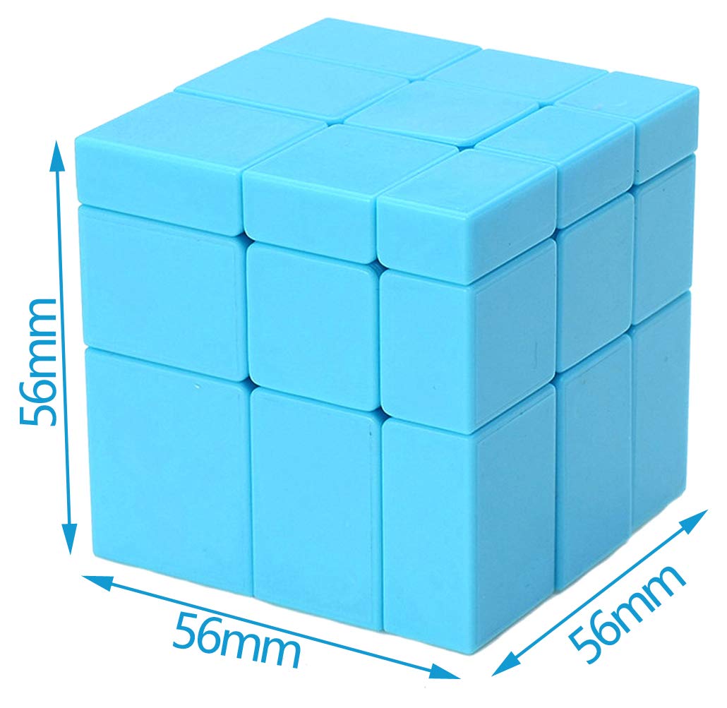 Foto 4 | Speed Cube Tanch Ss Mirror 3x3, Antiadherente, Para Dismorfismo, Color Azul - Venta Internacional.