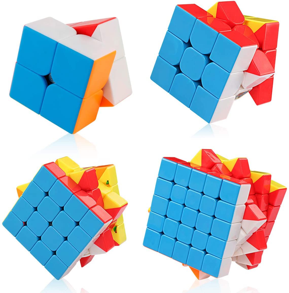 Foto 3 pulgar | Juego Puzzle Cube Coogam Moyu, 2 X 3 X 4 X 4, 5 X 5 Velocidades, Sin Pegatinas - Venta Internacional.