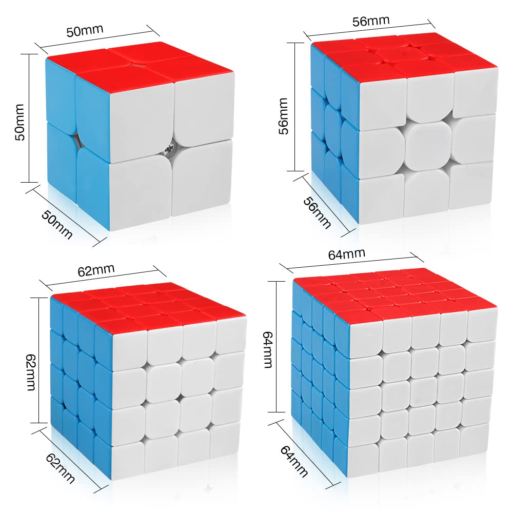 Foto 5 pulgar | Juego Puzzle Cube Coogam Moyu, 2 X 3 X 4 X 4, 5 X 5 Velocidades, Sin Pegatinas - Venta Internacional.