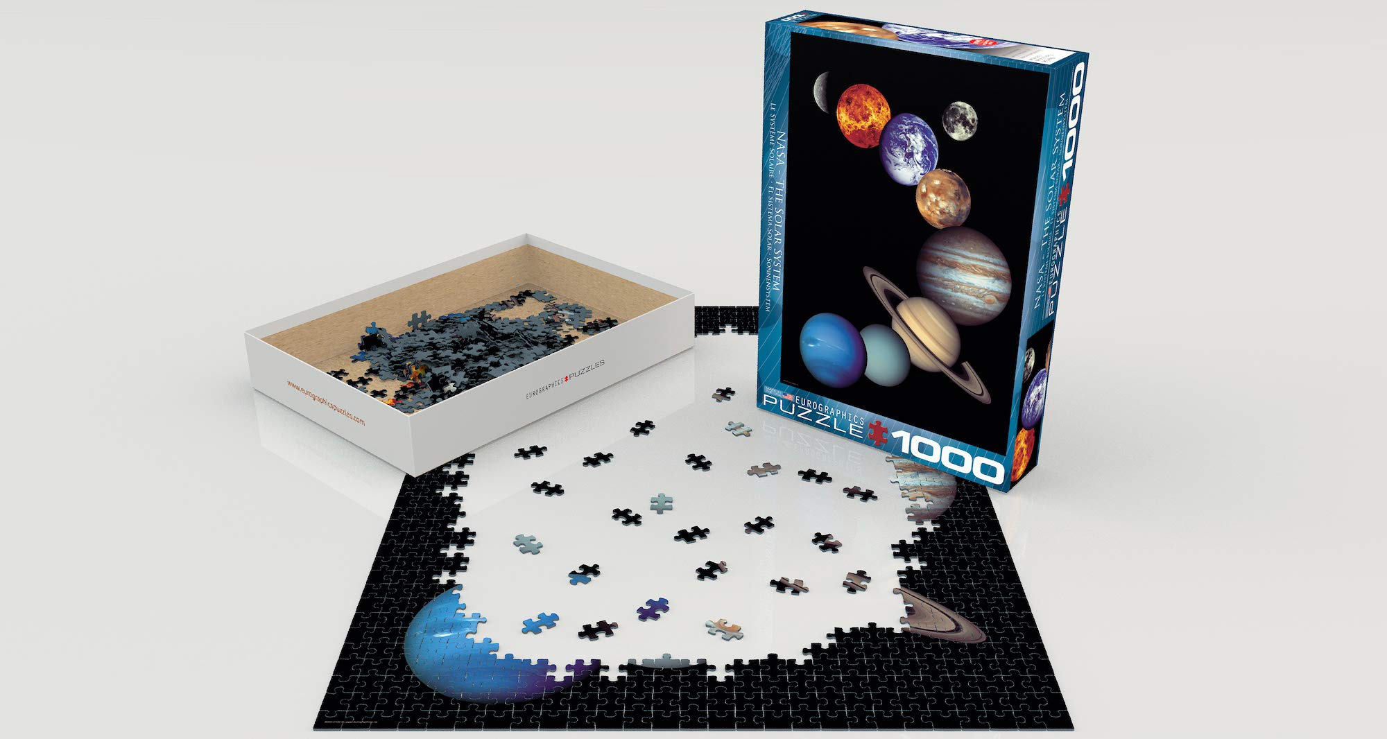 Foto 4 pulgar | Puzzle Eurographics Nasa Solar System 1000 Piezas - Venta Internacional.