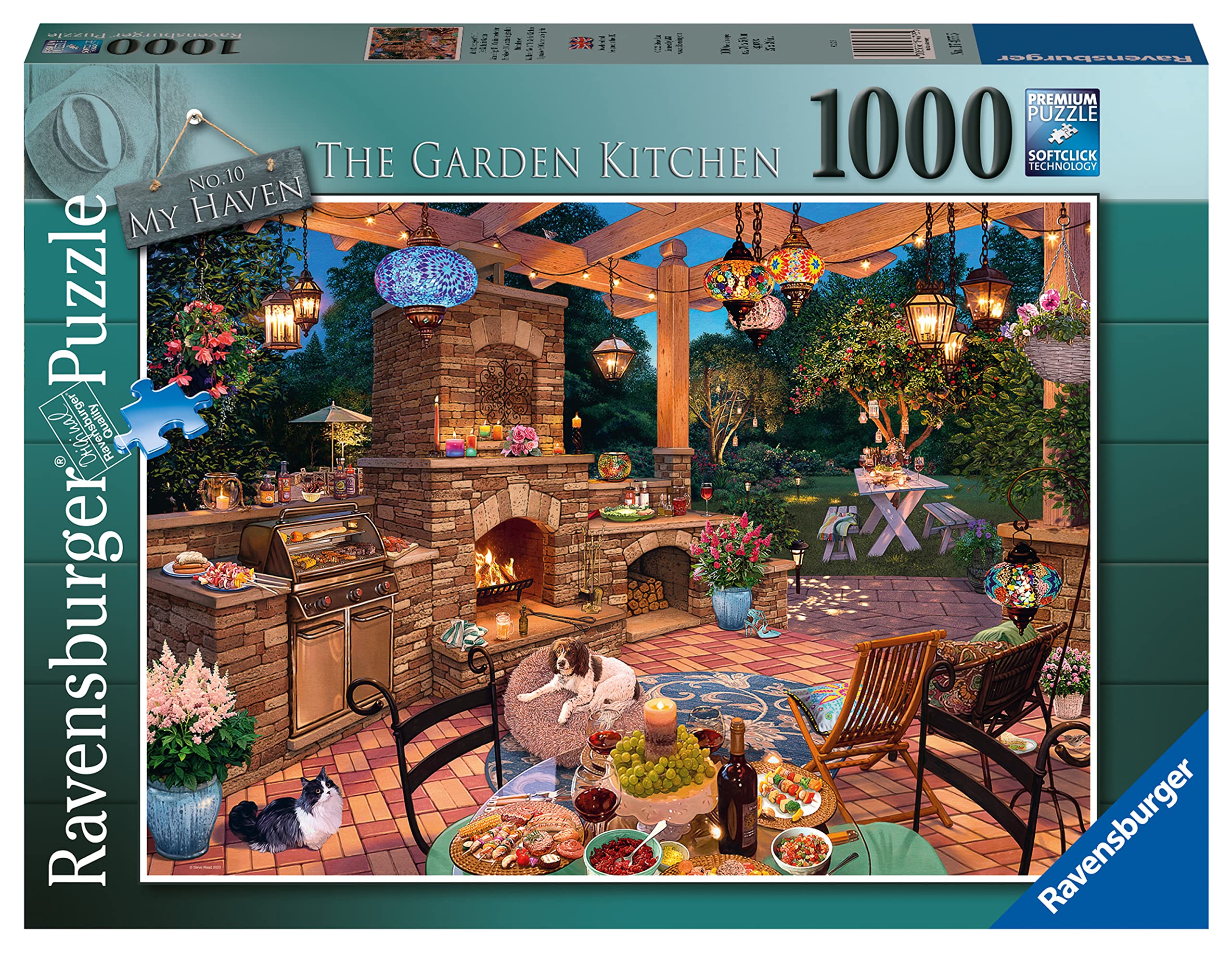 Foto 1 | Rompecabezas Ravensburger My Haven No.10 La Cocina Del Jardín - Venta Internacional.
