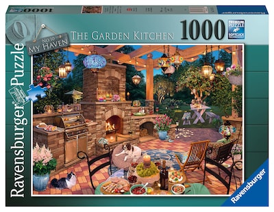 Foto 1 | Rompecabezas Ravensburger My Haven No.10 La Cocina Del Jardín - Venta Internacional.
