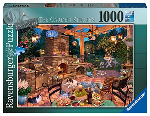 Foto 3 pulgar | Rompecabezas Ravensburger My Haven No.10 La Cocina Del Jardín - Venta Internacional.