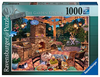 Foto 2 | Rompecabezas Ravensburger My Haven No.10 La Cocina Del Jardín - Venta Internacional.