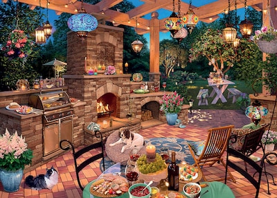 Foto 3 | Rompecabezas Ravensburger My Haven No.10 La Cocina Del Jardín - Venta Internacional.
