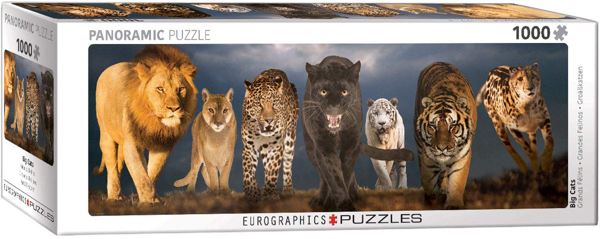 Puzzle Eurographics Big Cats 1000 Piezas - Venta Internacional.