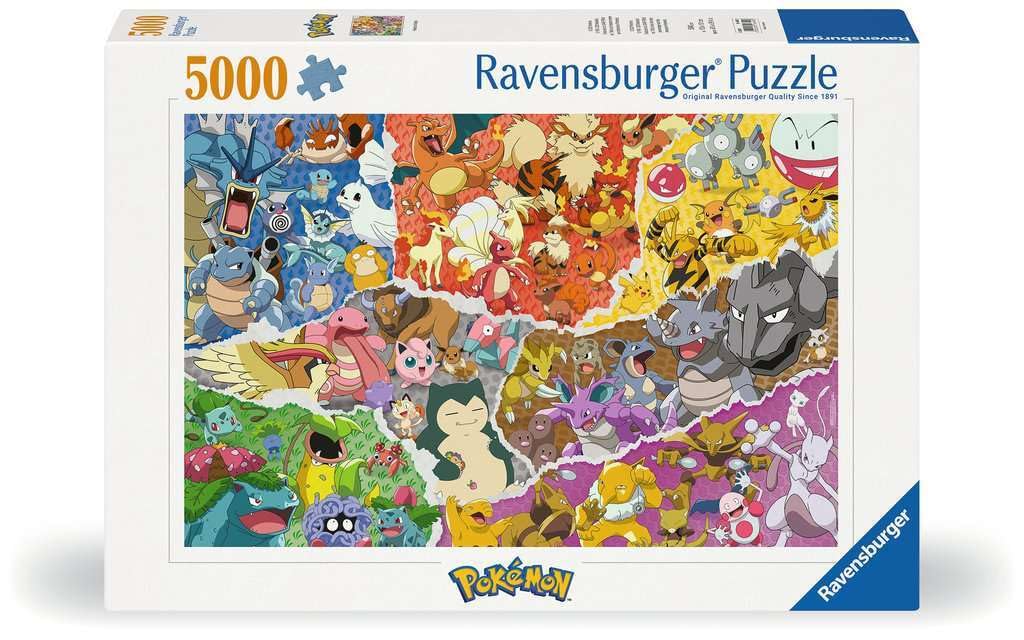 Foto 2 pulgar | Rompecabezas Ravensburger Pokémon 5000 Piezas A Partir De 12 Años - Venta Internacional.