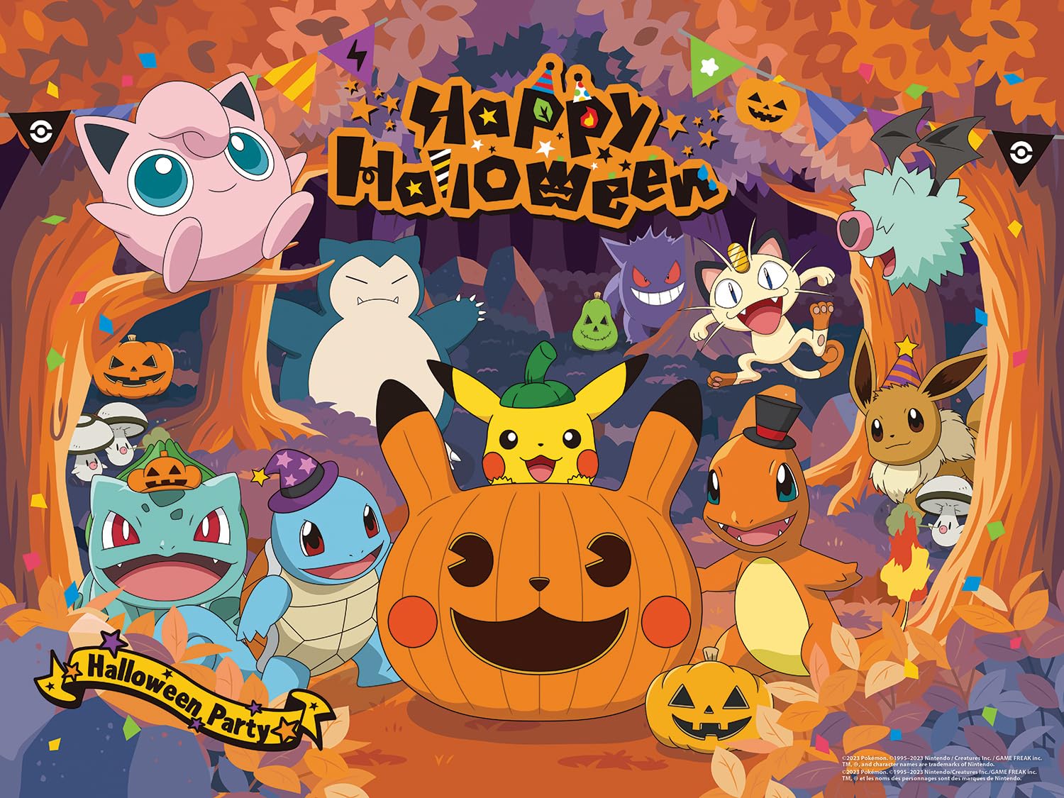 Rompecabezas Buffalo Games Pokémon Halloween 400 Unidades - Venta Internacional.