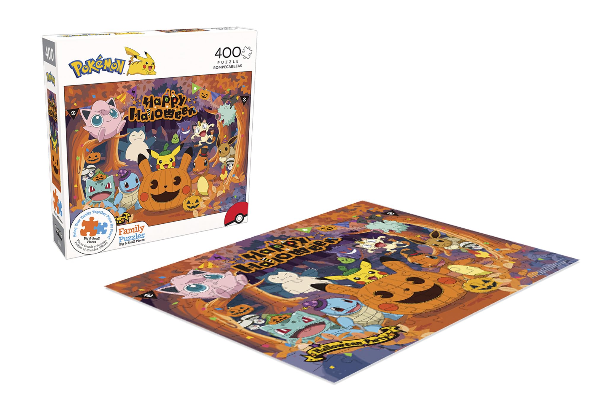 Foto 4 pulgar | Rompecabezas Buffalo Games Pokémon Halloween 400 Unidades - Venta Internacional.