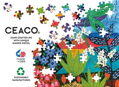 Foto 5 | Rompecabezas Ceaco Liselle Larsen Fantasy Gardens 300 Piezas - Venta Internacional.