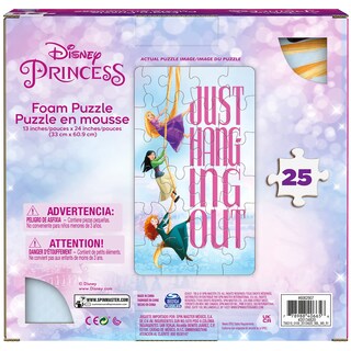 Foto 4 | Puzle Esponjoso De Espuma Con Forma De Princesa De Disney Que Acaba De Pasar El Rato, 25 Piezas - Venta Internacional.