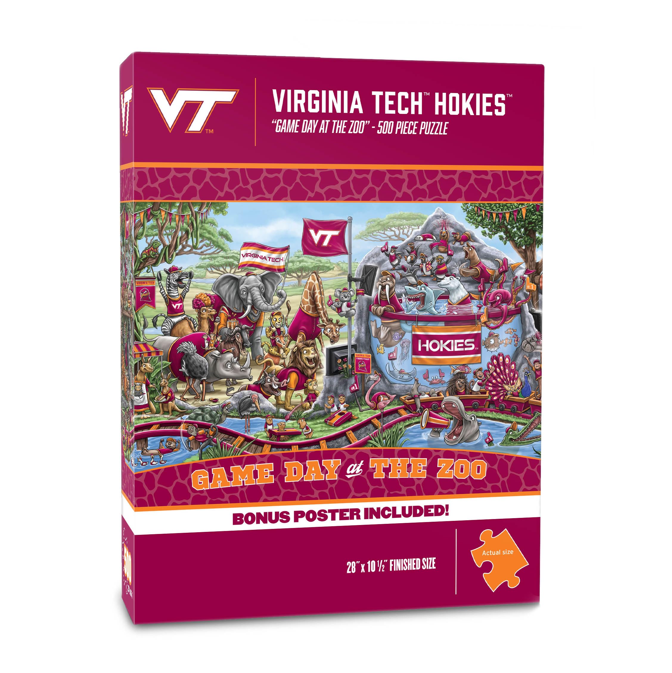 Puzzle Youthefan Ncaa Virginia Tech Hokies Game Day En The Zoo - Venta Internacional.