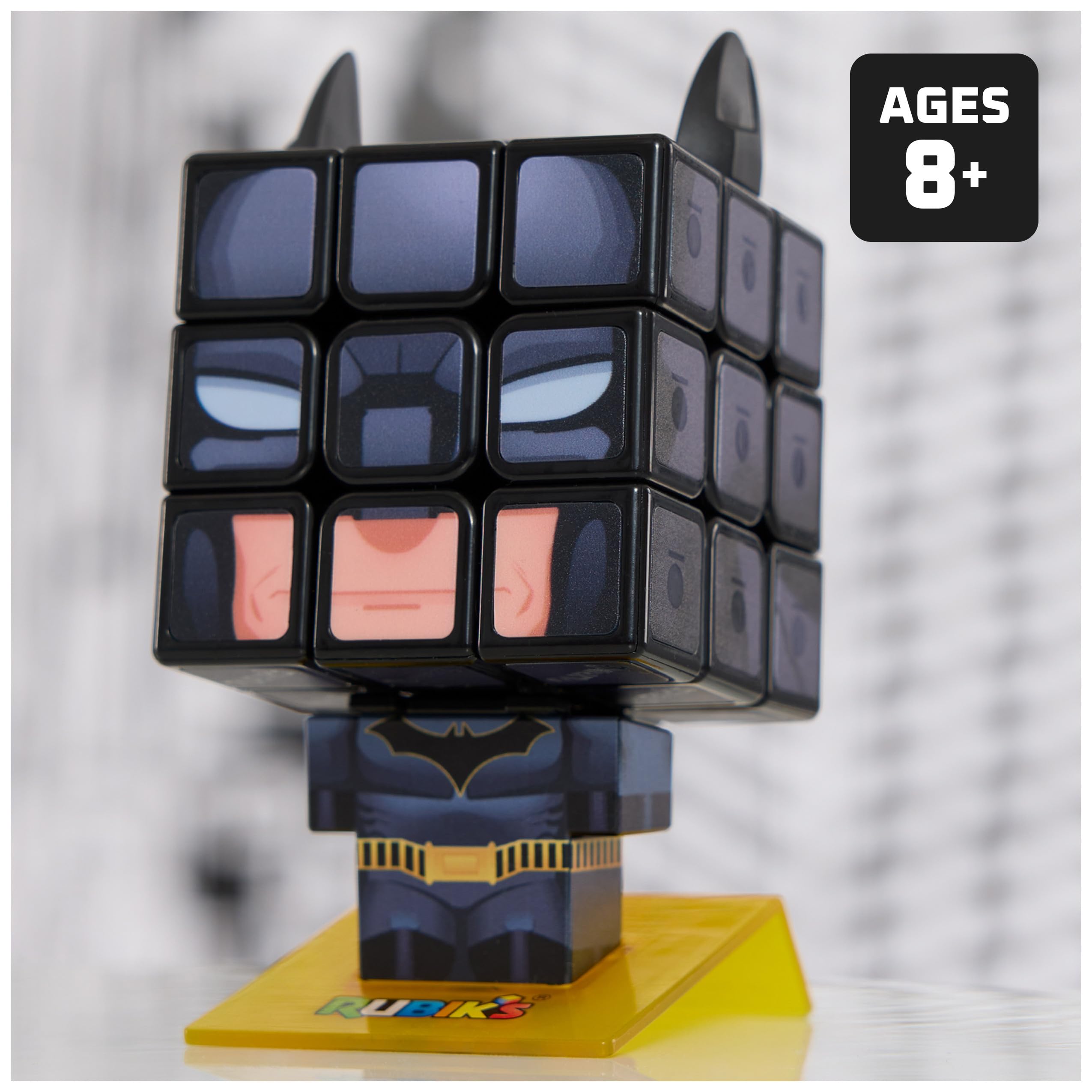 Foto 3 pulgar | Juguete Rubik's Cube Batman Cuber Para Resolver Problemas Durante Más De 8 Años - Venta Internacional.