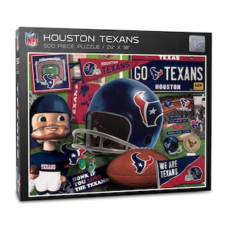 Foto 1 | Puzzle Youthefan Nfl Houston Texans Retro Series, 500 Piezas - Venta Internacional.