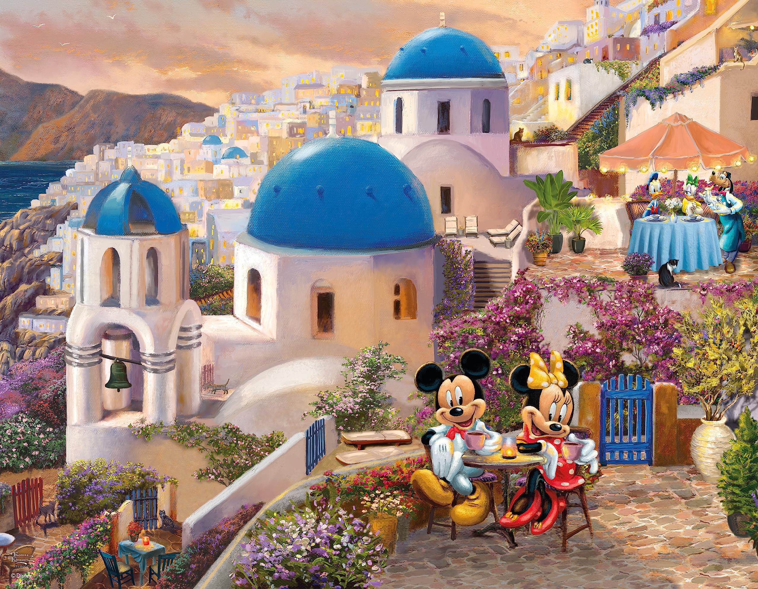 Foto 5 | Rompecabezas Ceaco 4 En 1 Thomas Kinkade Disney 500 Piezas - Venta Internacional.