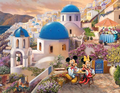 Foto 5 | Rompecabezas Ceaco 4 En 1 Thomas Kinkade Disney 500 Piezas - Venta Internacional.