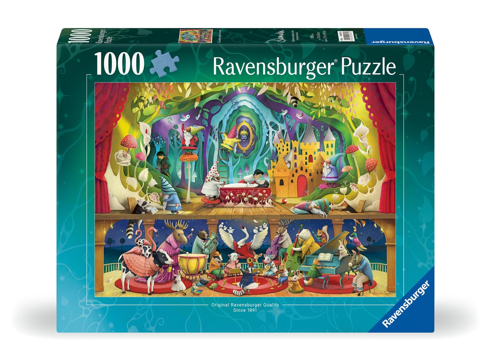 Foto 2 pulgar | Rompecabezas Ravensburger Blancanieves De 1000 Piezas Para Adultos - Venta Internacional.