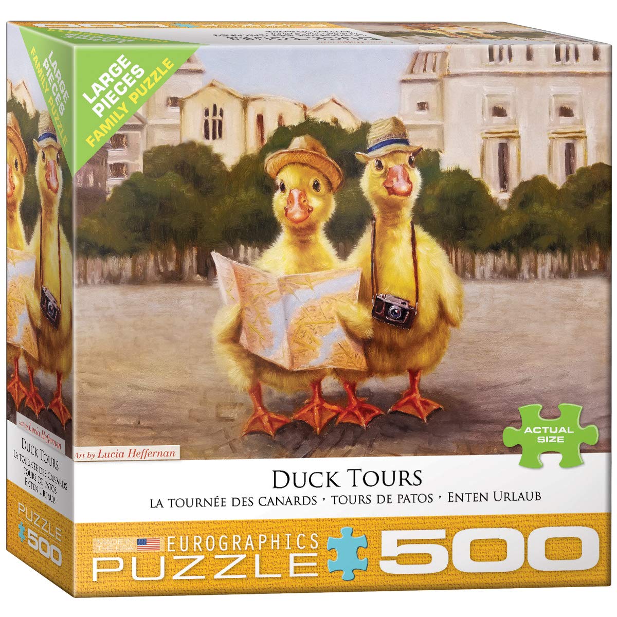 Foto 2 pulgar | Puzzle Eurographics Duck Tours De 500 Piezas - Venta Internacional.