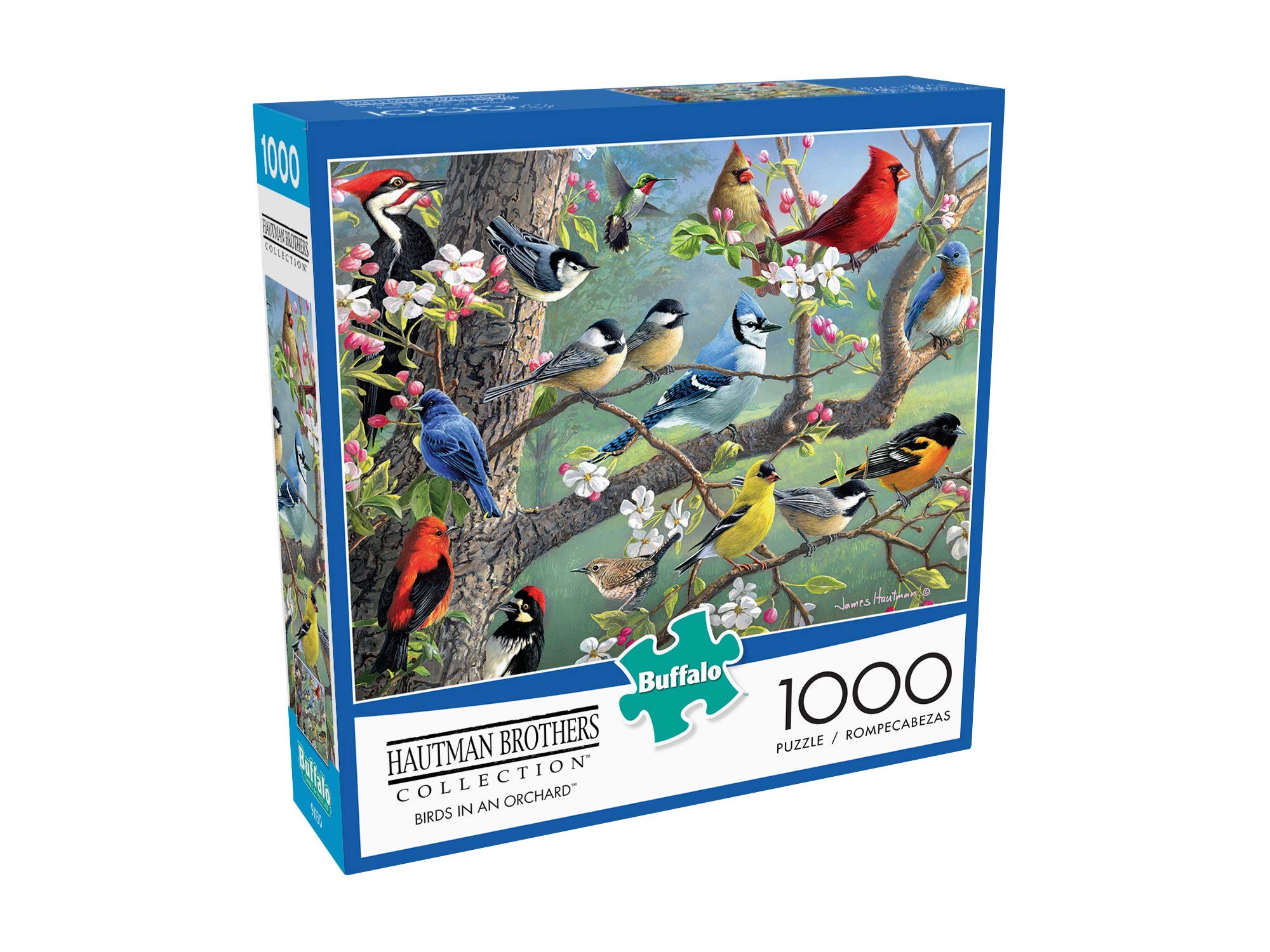 Foto 4 pulgar | Rompecabezas Buffalo Games Hautman Brothers Birds 1000 Piezas - Venta Internacional.