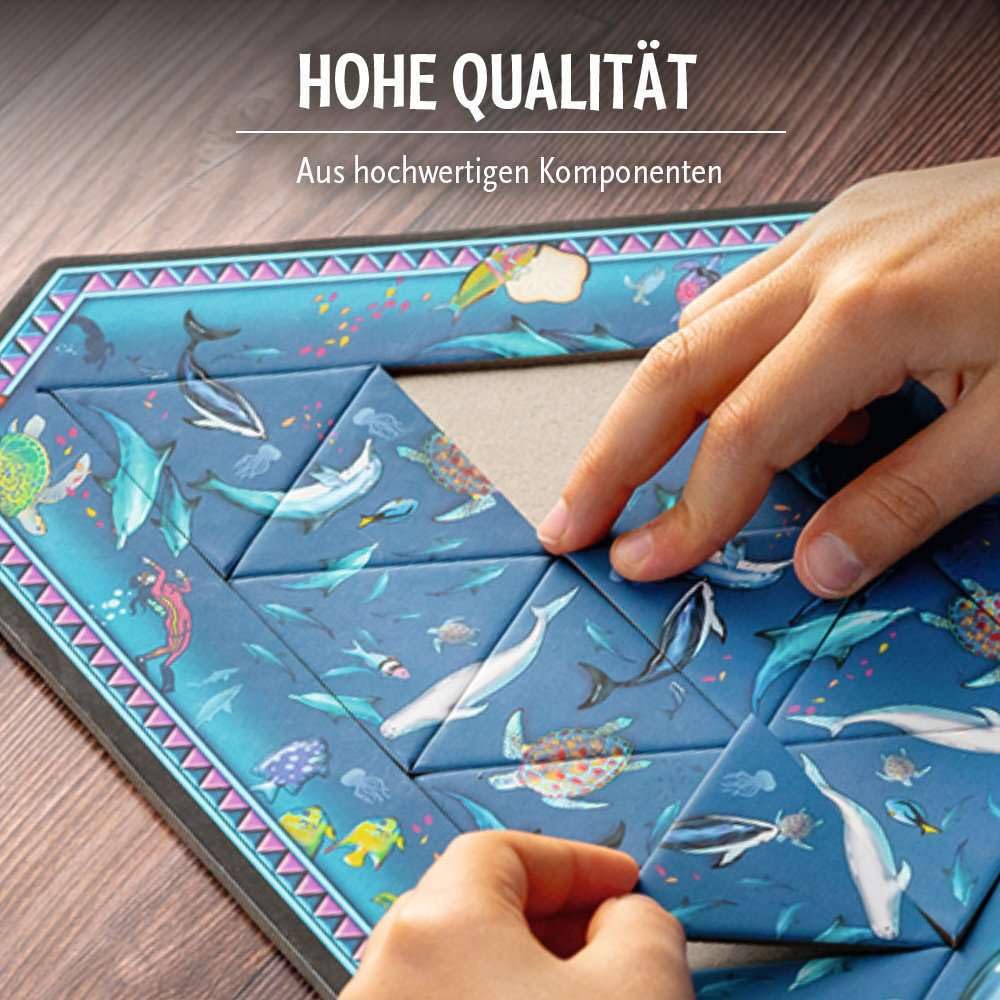 Foto 7 | Puzzle Thinkfun Triazzle Con Delfines A Juego De Fotos De Más De 8 Años - Venta Internacional.