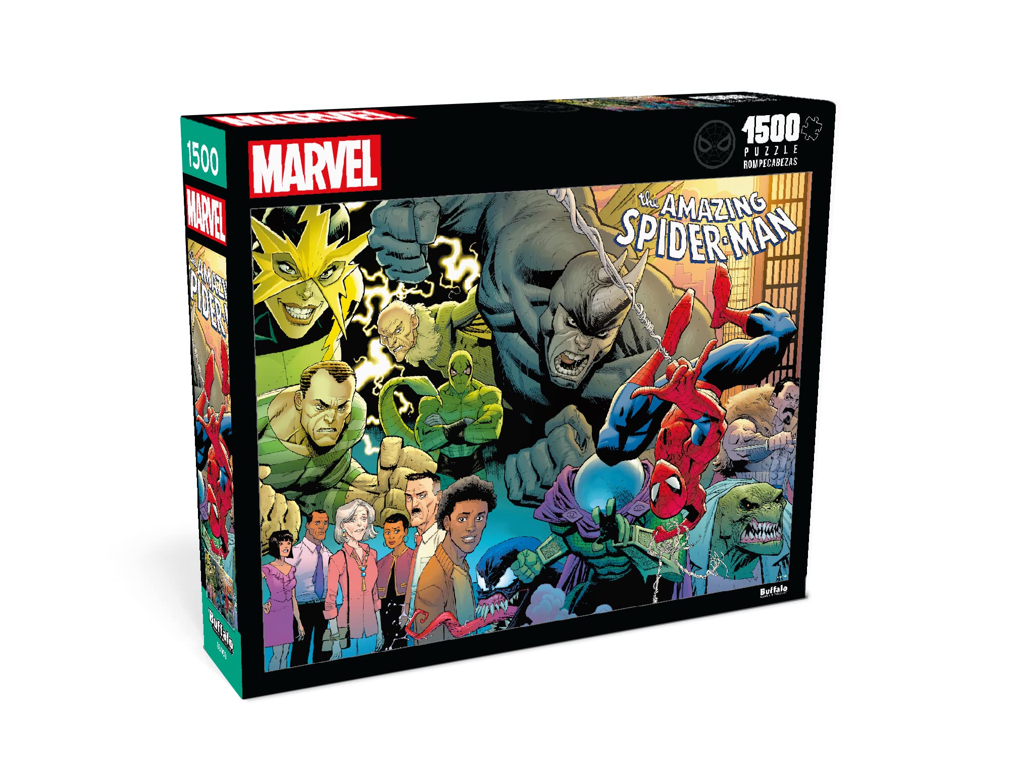 Foto 4 pulgar | Rompecabezas Buffalo Games Marvel Man 1500 Piezas Para Adultos - Venta Internacional.