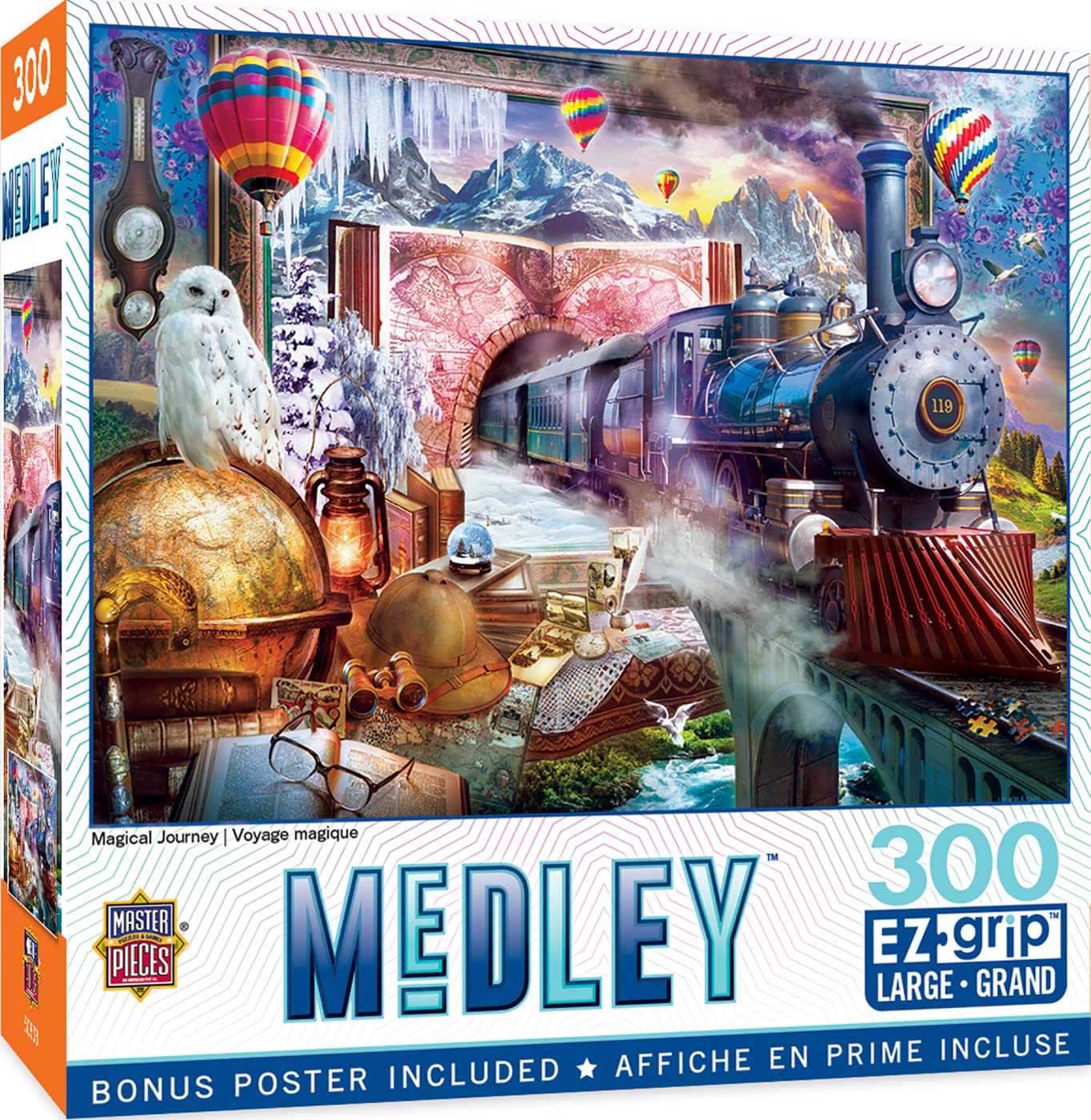 Rompecabezas Masterpieces Magical Journey 300 Piezas - Venta Internacional.