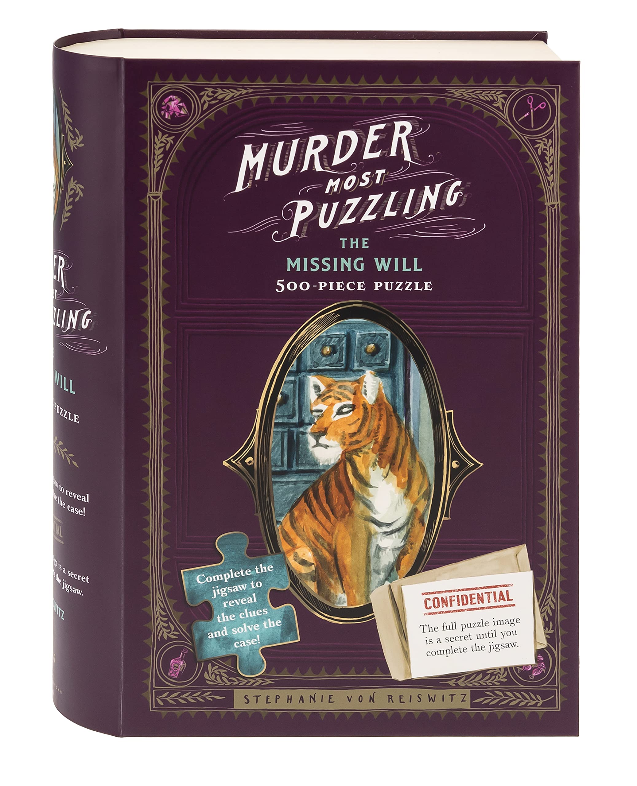 Foto 1 | Puzzle Chronicle Books: El Asesinato Más Desconcertante: El Testamento Perdido - Venta Internacional.