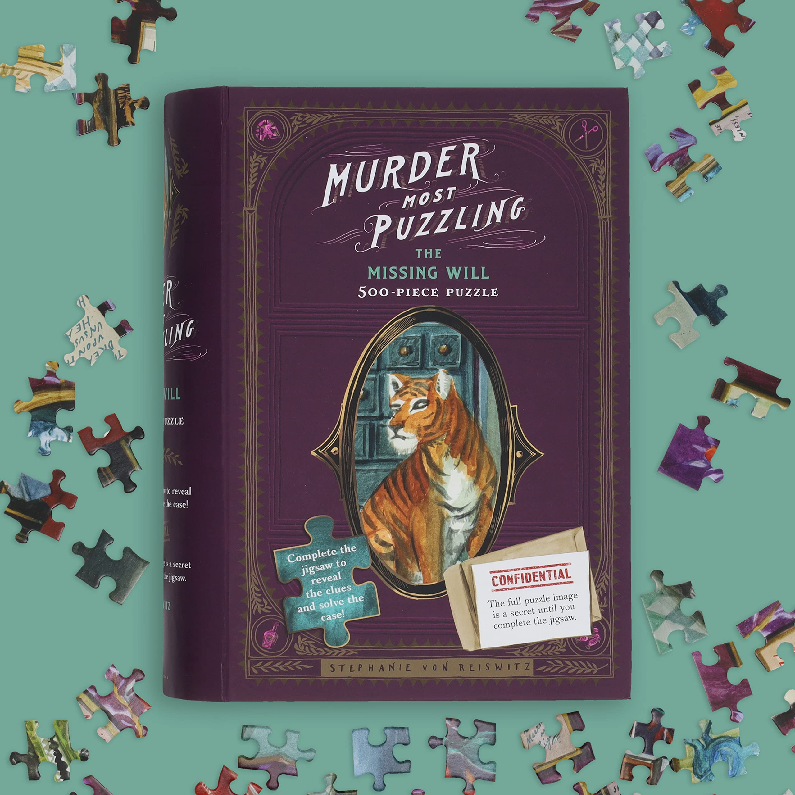 Foto 5 | Puzzle Chronicle Books: El Asesinato Más Desconcertante: El Testamento Perdido - Venta Internacional.