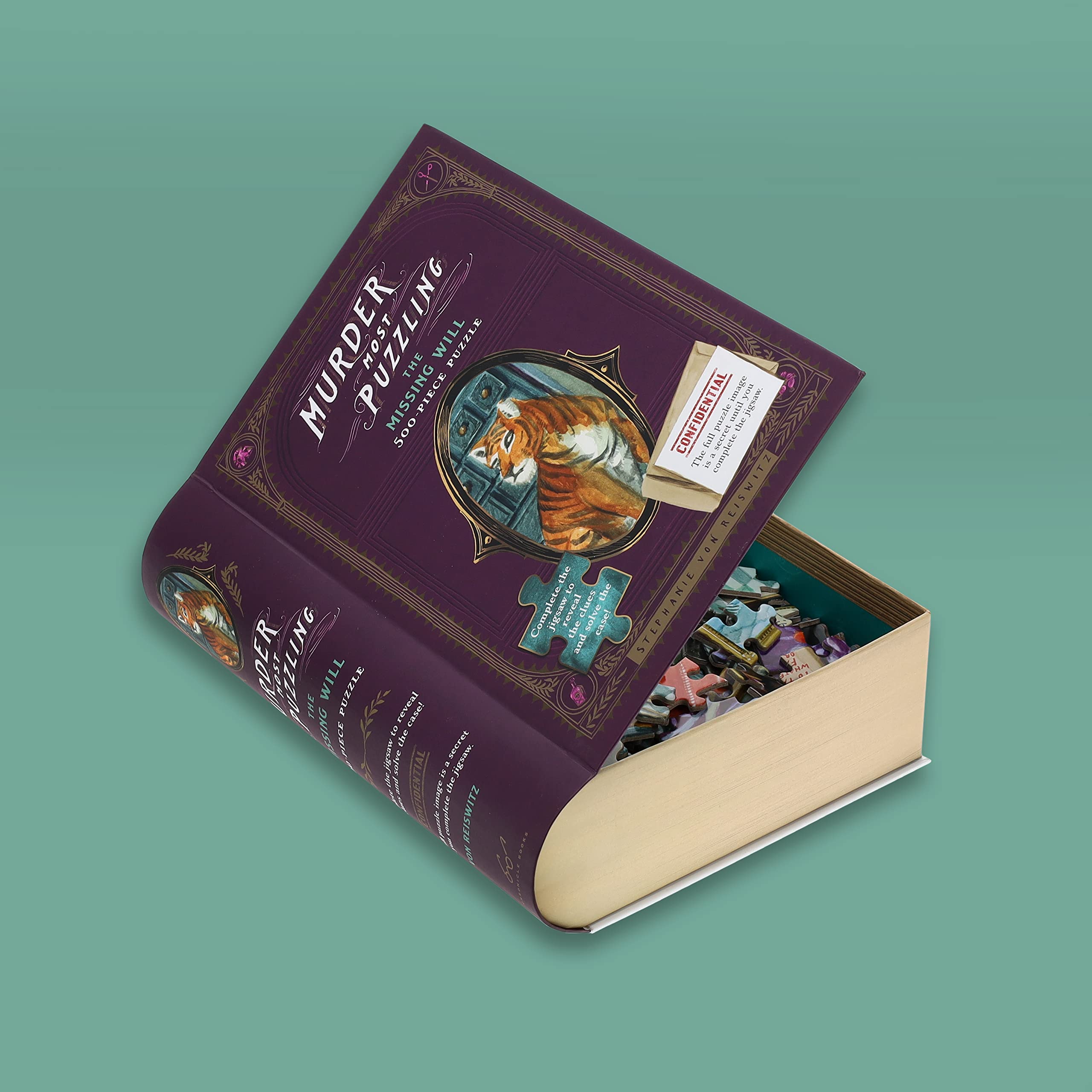 Foto 6 | Puzzle Chronicle Books: El Asesinato Más Desconcertante: El Testamento Perdido - Venta Internacional.