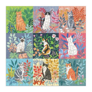 Foto 2 | Puzzle Good Puzzle Co. Gatos Y Flores, 500 Piezas - Venta Internacional.