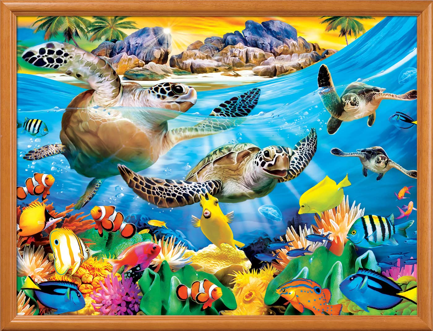 Foto 8 pulgar | Rompecabezas Masterpieces Breaking Waves 300 Piezas - Venta Internacional.