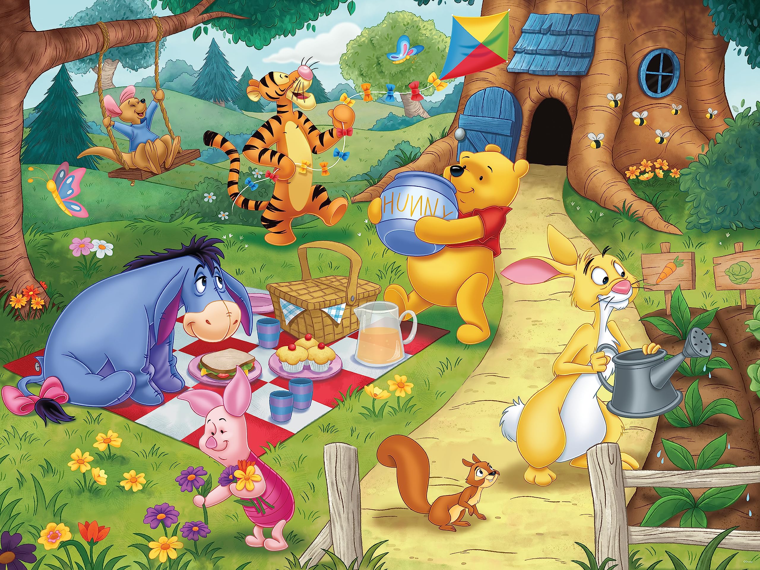 Rompecabezas Ceaco Disney Together Time Winnie The Pooh, 400 Piezas - Venta Internacional.