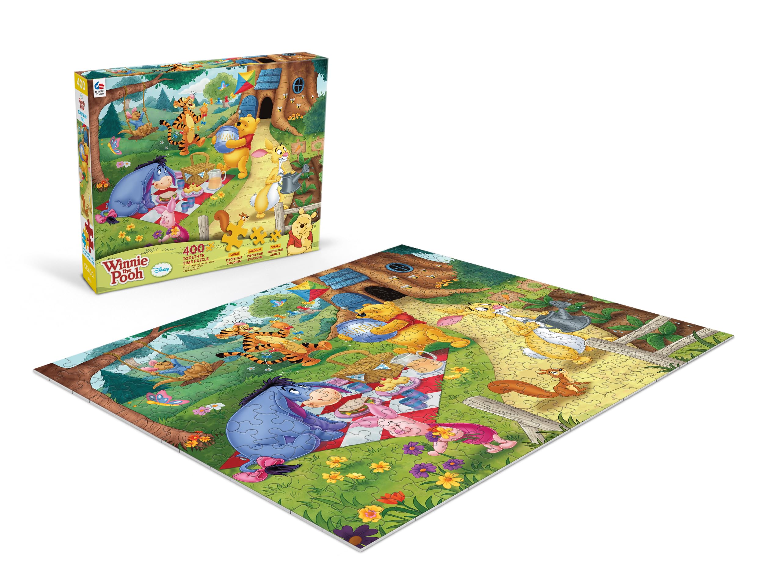 Foto 4 | Rompecabezas Ceaco Disney Together Time Winnie The Pooh, 400 Piezas - Venta Internacional.