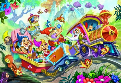 Foto 2 | Puzzle Eurographics Classic Fairy Tales Blancanieves De 35 Piezas - Venta Internacional.