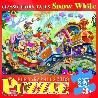 Foto 3 | Puzzle Eurographics Classic Fairy Tales Blancanieves De 35 Piezas - Venta Internacional.