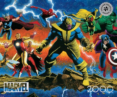 Foto 2 | Rompecabezas Buffalo Games Marvel Thanos Legacy 2000 Piezas - Venta Internacional.