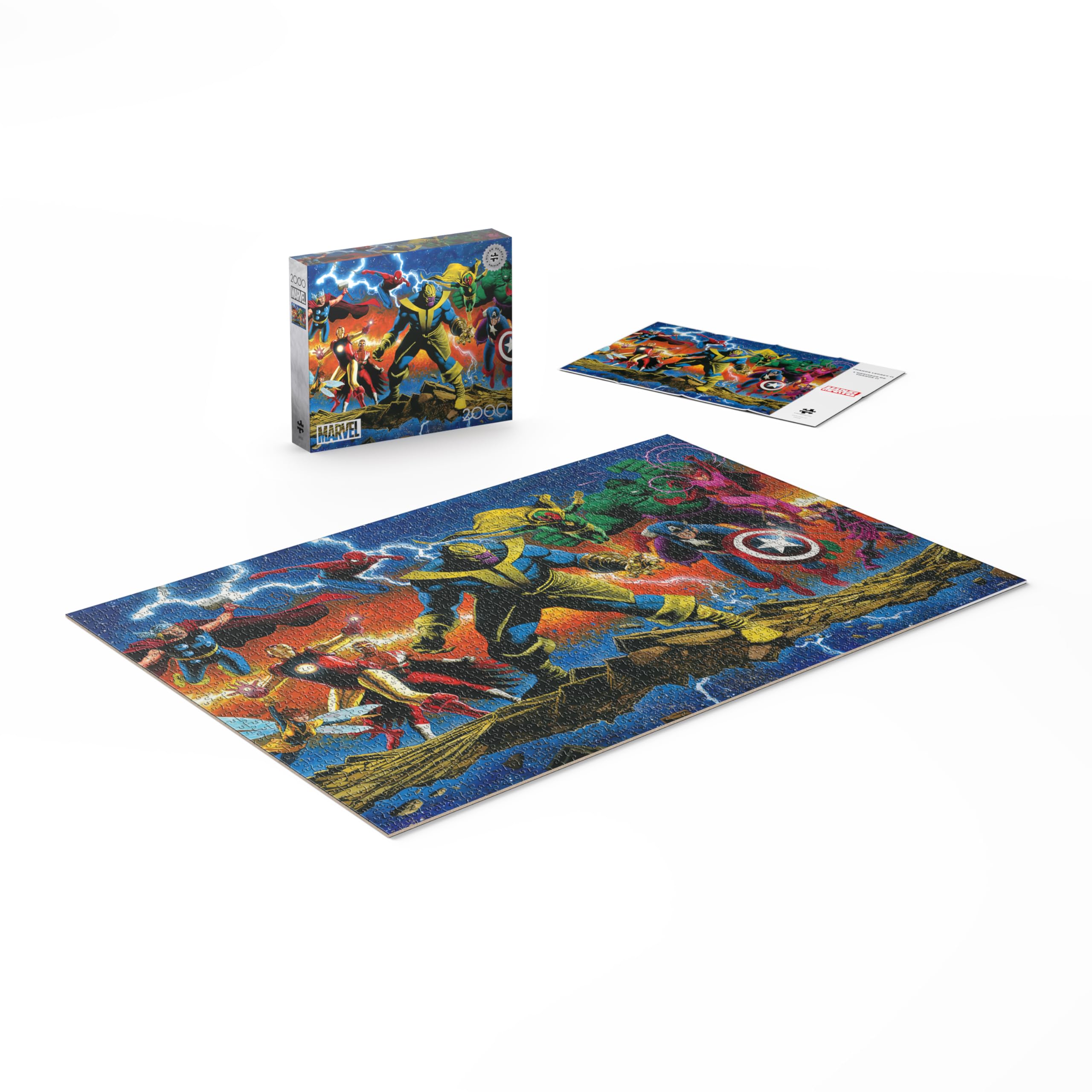 Foto 4 | Rompecabezas Buffalo Games Marvel Thanos Legacy 2000 Piezas - Venta Internacional.