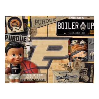 Foto 3 | Puzzle Youthefan Ncaa Purdue Boilermakers Bb Retro, 500 Piezas - Venta Internacional.
