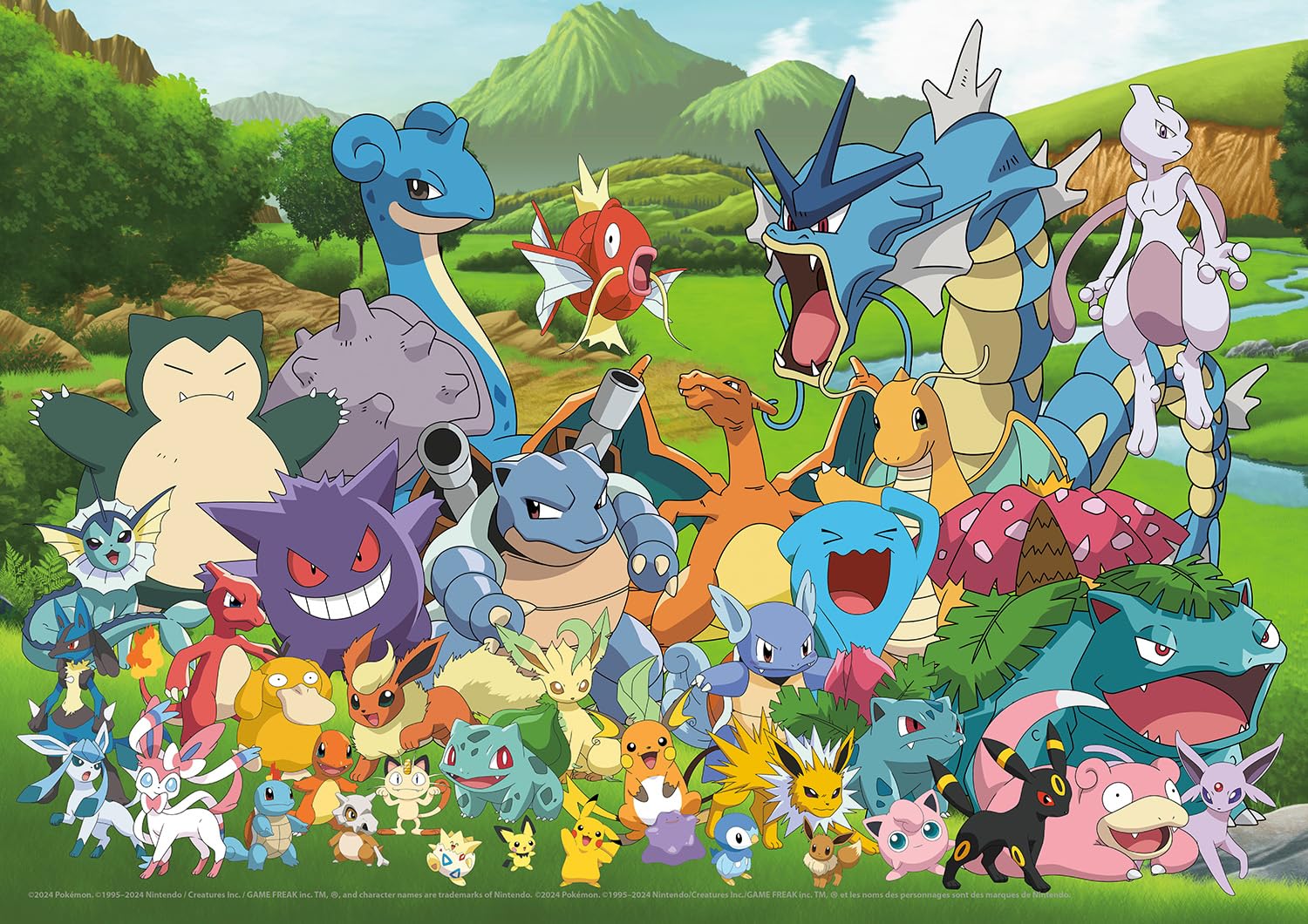 Foto 1 | Rompecabezas Buffalo Games Pokémon 500 Piezas - Venta Internacional.