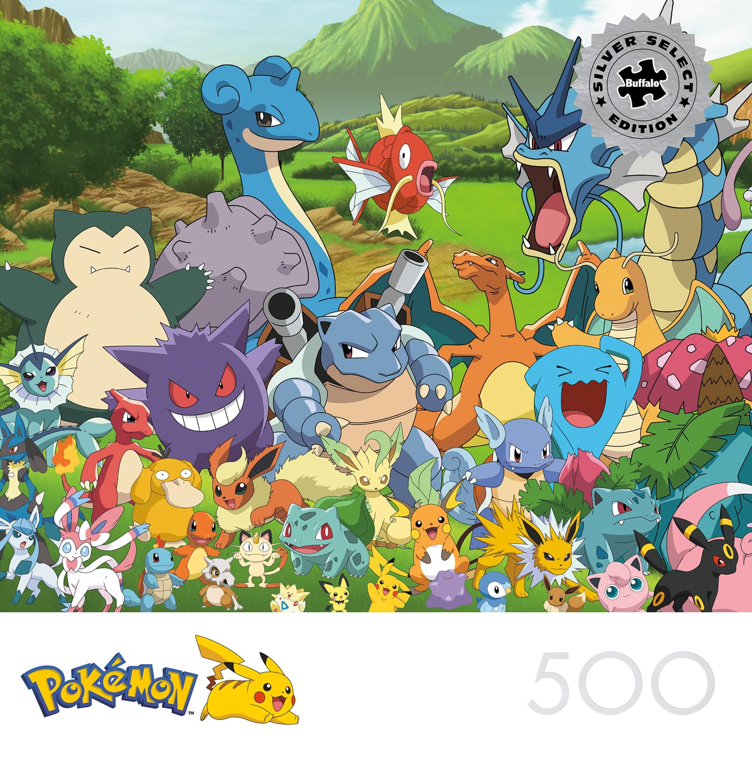 Foto 3 pulgar | Rompecabezas Buffalo Games Pokémon 500 Piezas - Venta Internacional.